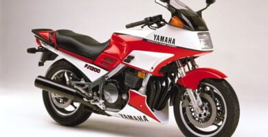 Manual Moto Yamaha FJ 1200 1988 Reparación y Servicio