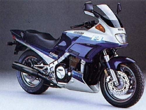 Descargar Manual Moto Yamaha FJ 1200 1992 Reparación y Servicio