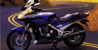 Manual Moto Yamaha FJ 1200 1993 Reparación y Servicio