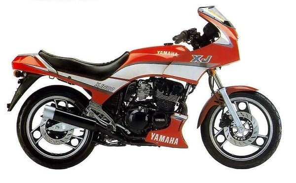Manual Moto Yamaha FJ 600 1986 Reparación y Servicio