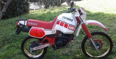 Manual Moto Yamaha Tenere 1VJ 1989 Reparación y Servicio