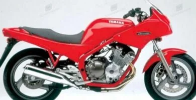 Manual Moto Yamaha XJ 600 1991 Reparación y Servicio