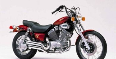 Manual Moto Yamaha XV Virago 535 1991 Reparación y Servicio