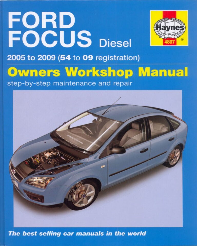 Descargar Manual Haynes Ford FOCUS 2005-2009 Descargar Manual de Reparación PDF GRATIS