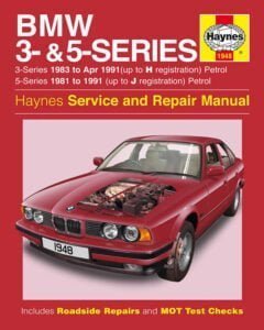 Manual Haynes BMW Series 3 y 5 1983-1991 Manual de Taller