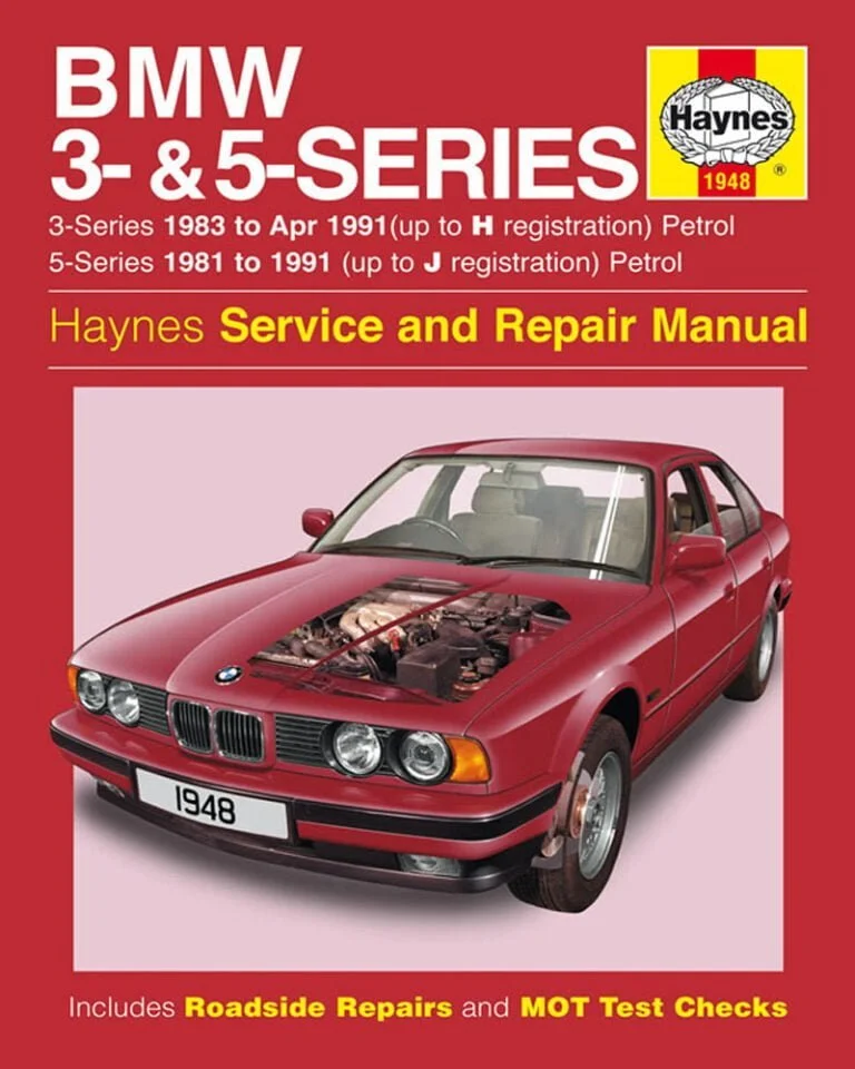 Manual Haynes BMW Series 3 y 5 1983-1991 Manual de Reparación en PDF