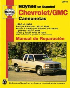 Manual Haynes Chevrolet GMC Camionetas 1988-1998 Manual de Taller PDF GRATIS