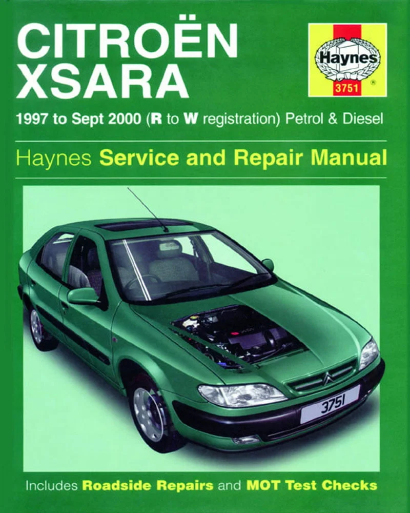 Manual Haynes Citroen Xsara 1997-2000 Manual de Reparación PDF GRATIS