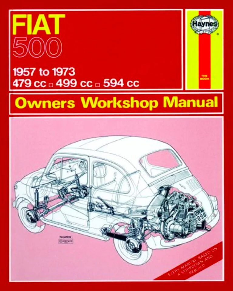 Descargar Manual Haynes FIAT 500 1957-1973 Descargar Manual de Reparación PDF GRATIS