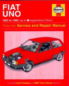 Manual Haynes Fiat UNO 1983-1985 Manual de Reparación PDF GRATIS