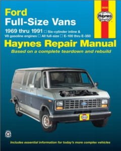 Manual Haynes Ford Full Size VANS 1969-1991 Vans Manual de Taller PDF GRATIS