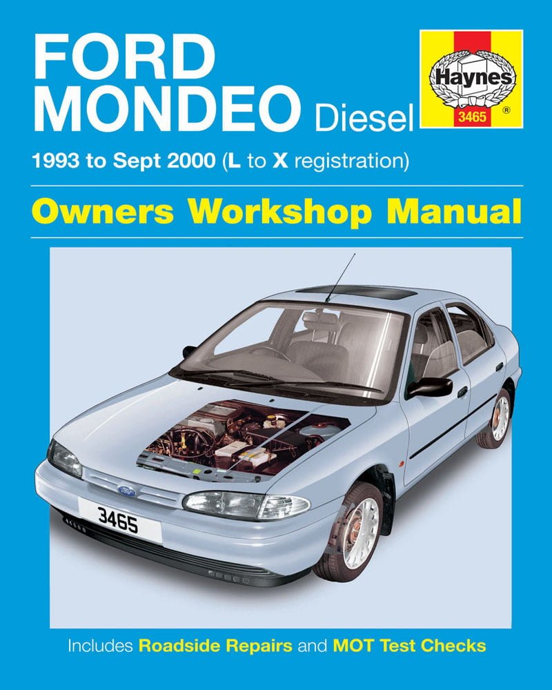 Manual Haynes Ford MONDEO 1993-2000 Manual de Reparación PDF GRATIS