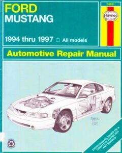 Manual Haynes Ford MUSTANG 1994-1997 Manual de Taller PDF GRATIS