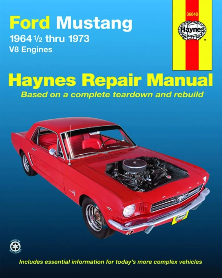 Descargar Manual Haynes Ford MUSTANG V8 1964-1973 Descargar Manual de Reparación PDF GRATIS