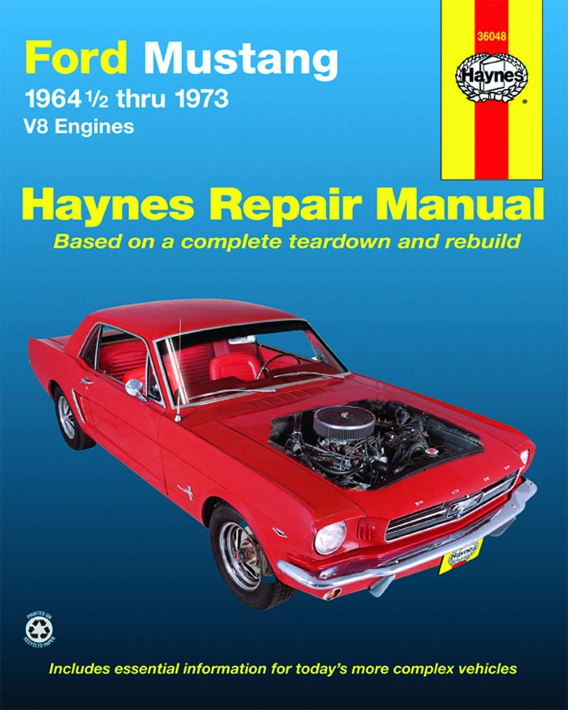 Manual Haynes Ford MUSTANG V8 1964-1973 Manual de Reparación PDF GRATIS