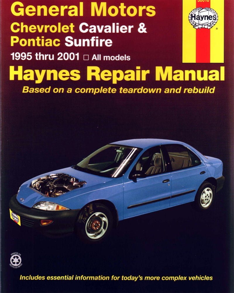 Manual Haynes Chevrolet CAVALIER y Pontiac SUNFIRE 1995-2001 Manual de Reparación PDF GRATIS