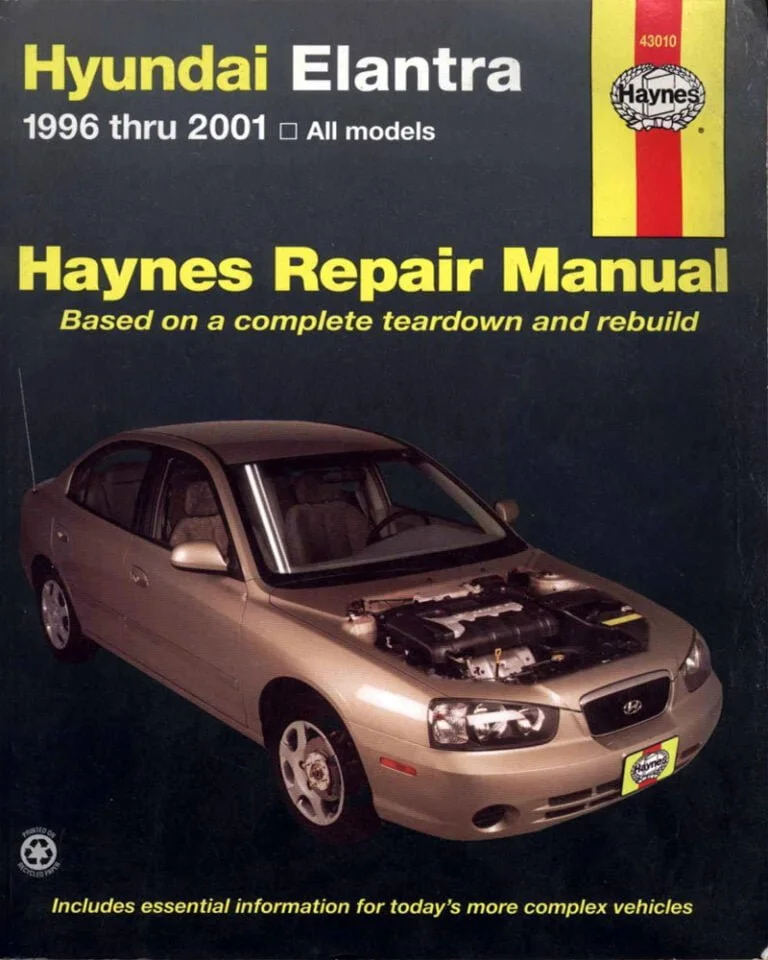 Descargar Manual Haynes Hyundai ELANTRA 1996-2001 Descargar Manual de Reparación PDF GRATIS