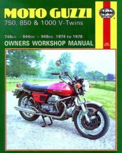 Manual Haynes Moto Guzzi 700 750 850 1000 V 1974-1978 Manual de Taller PDF GRATIS