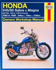 Manual Haynes Moto Honda V45 65 Sabre y Magna VF700-750 y 1100V-Fours PDF GRATIS