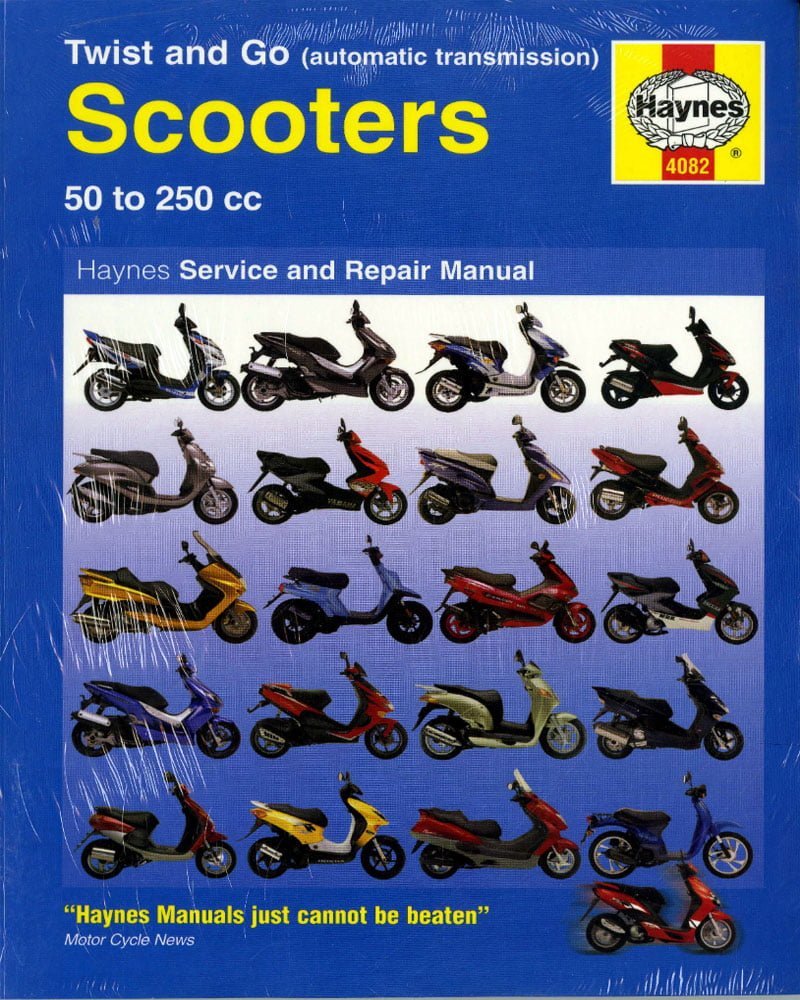 Manual Haynes Motos Scooters de 50 a 250cc Manual de Reparación PDF GRATIS