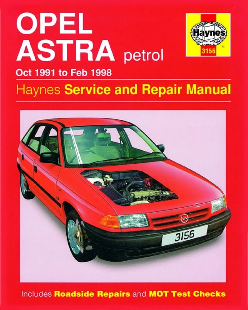 Descargar Manual Haynes Opel ASTRA 1991-1998 Descargar Manual de Reparacion PDF GRATIS