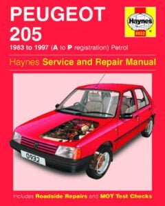 Manual Haynes Peugeot 205 1983-1997 Manual de Taller PDF GRATIS