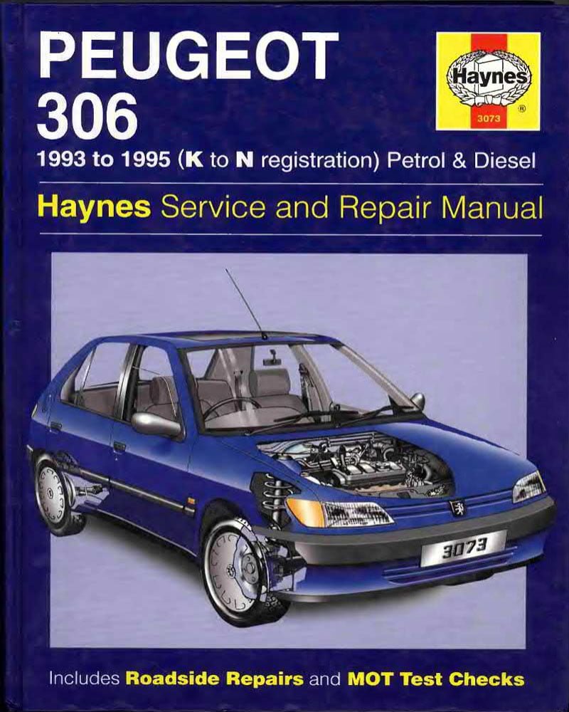 Descargar Manual Haynes Peugeot 306 1993-1995 Descargar Manual de Reparación PDF GRATIS