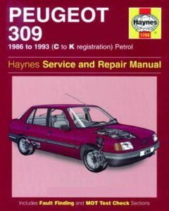 Manual Haynes Peugeot 309 1986-1993 Manual de Taller PDF GRATIS