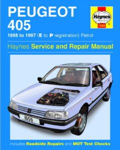Manual Haynes Peugeot 405 1988-1997 Manual de Reparación PDF GRATIS