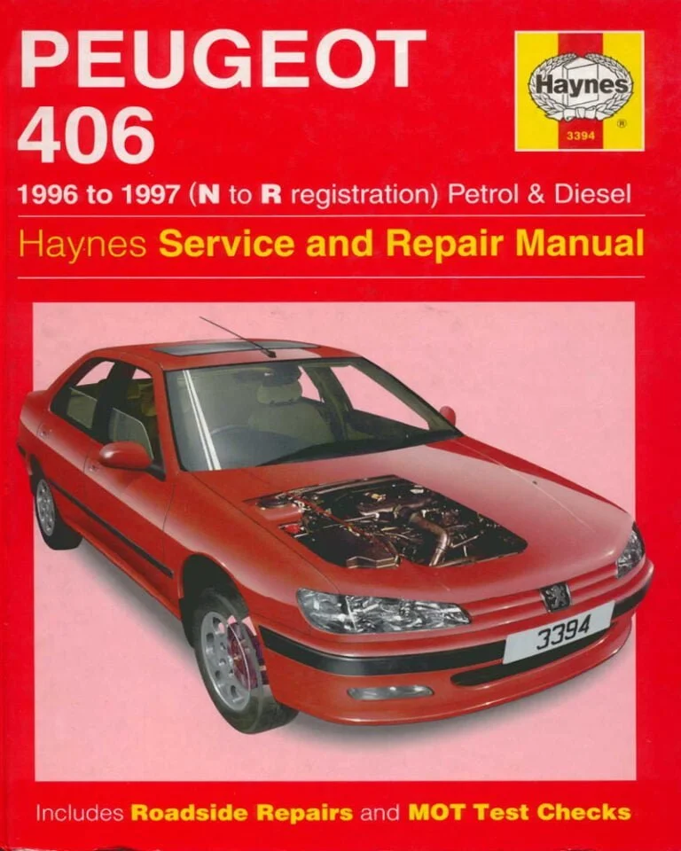 Manual Haynes Peugeot 406 1996-1997 Manual de Reparación PDF GRATIS