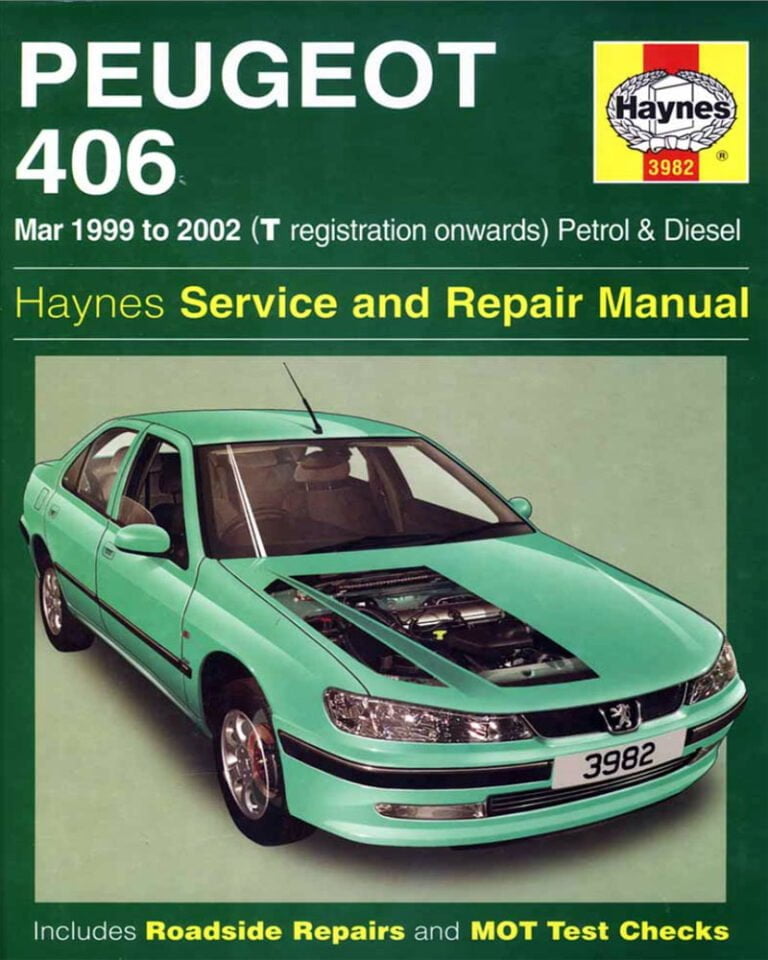 Descargar Manual Haynes Peugeot 406 1999-2002 Descargar Manual de Reparación PDF GRATIS