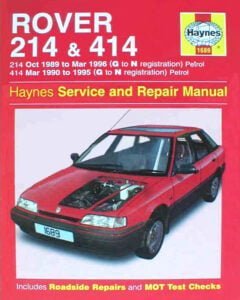 Manual Haynes ROVER 214 y 414 1989-1996 Manual de Taller PDF GRATIS