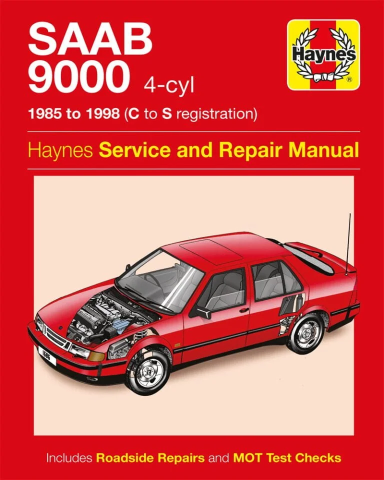Manual Haynes SAAB 9000 1985-1998 Manual de Reparación PDF GRATIS