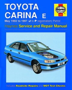 Manual Haynes Toyota CARINA 1992-1997 Manual de Taller PDF GRATIS