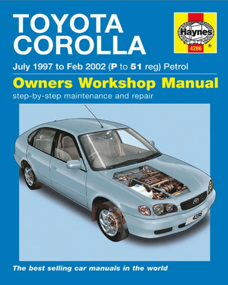 Manual Haynes Toyota COROLLA 1997-2002 Manual de Reparación PDF GRATIS