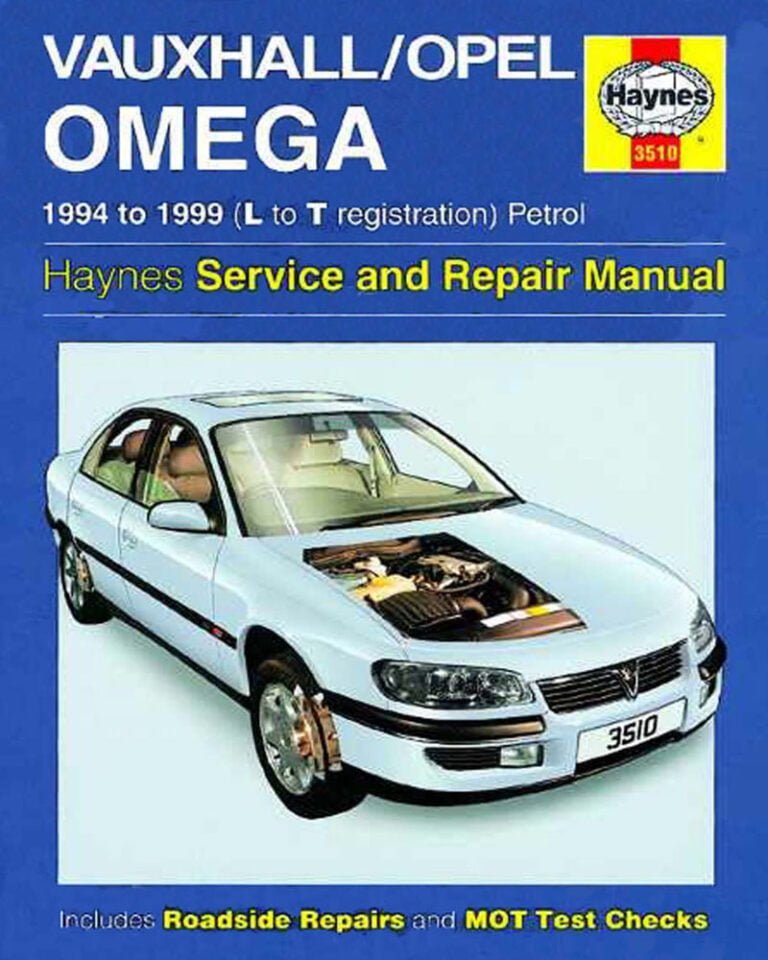 Descargar Manual Haynes Vauxhall Opel OMEGA 1994-1999 Descargar Manual de Reparación PDF GRATIS