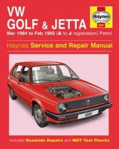 Manual Haynes Volkswagen GOLF y JETTA 1984-1992 Manual de Reparación PDF GRATIS