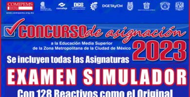 SIMULADORES COMIPEMS 2023 con 128 Reactivos como el Original GRATIS