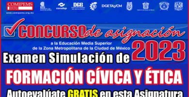 Examen de Formación Cívica y Ética Resuelto COMIPEMS 2023 Simulacro Online y Descarga GUÍA en PDF