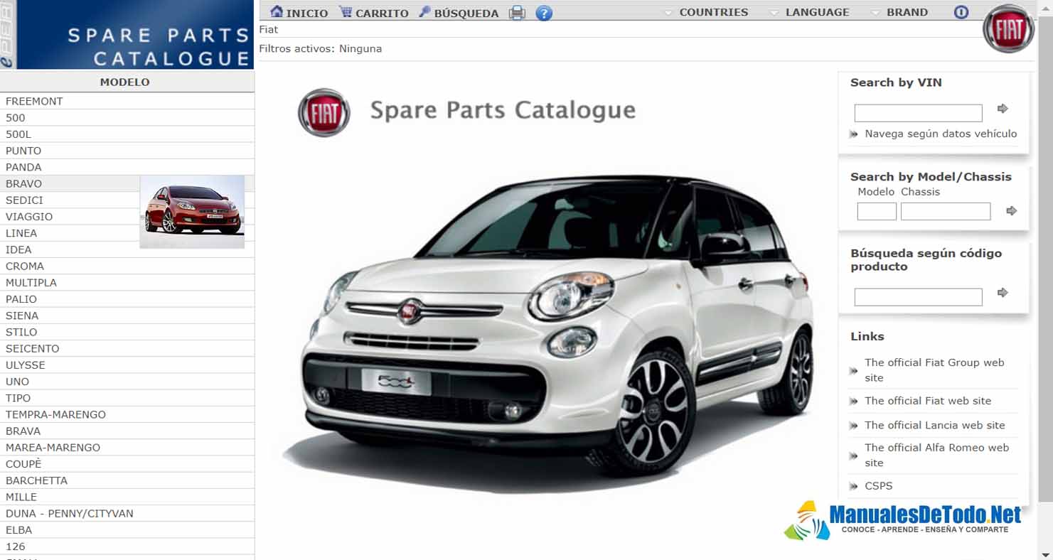 Descargar Gratis Catalogo de Partes ePER para Autos FIAT