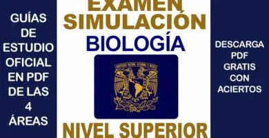 Examen Simulador de BIOLOGÍA UNAM 2024 Superior con Respuestas PDF GRATIS