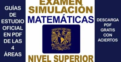 Examen Simulador de MATMÁTICAS UNAM 2023 Nivel Superior con Respuestas PDF GRATIS