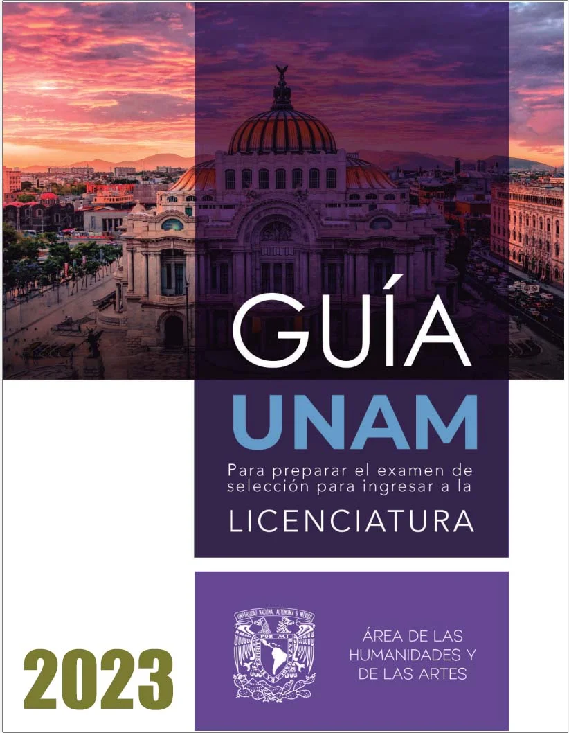 Descargar Guía UNAM 2023 Gratis en PDF área de las Humanidades y de las Artes