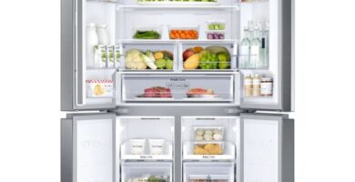 Descargar Manual Refrigerador Samsung RF50K5920S8 en PDF