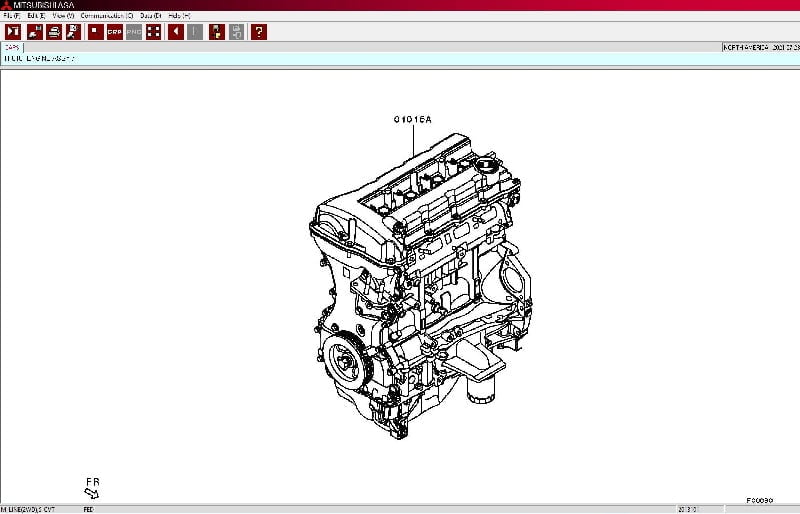 Mitsubishi ASA 2021 Catalogo de Partes Incluye todas las Regiones