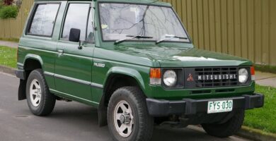 Descargar Manual Mitsubishi MONTERO 1984 de Catalogo de Partes DESCARGA GRATIS