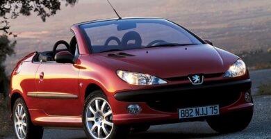 Descargar Manual Peugeot 206 CC 2001 de Usuario