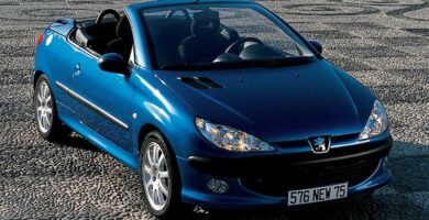 Descargar Manual Peugeot 206 CC 2003 de Usuario