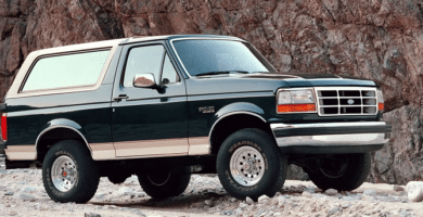 Descargar Manual Ford Bronco 1996 de Usuario