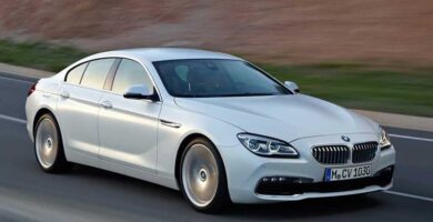 Descargar Manual de Propietario BMW 650i Gran Coupe 2013 PDF gratis